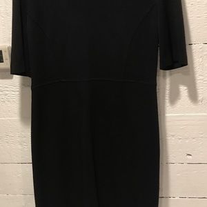 Black wool Saint John dress